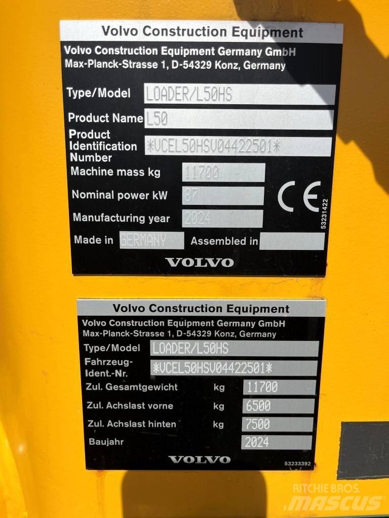 Volvo L50H Incarcator pe pneuri