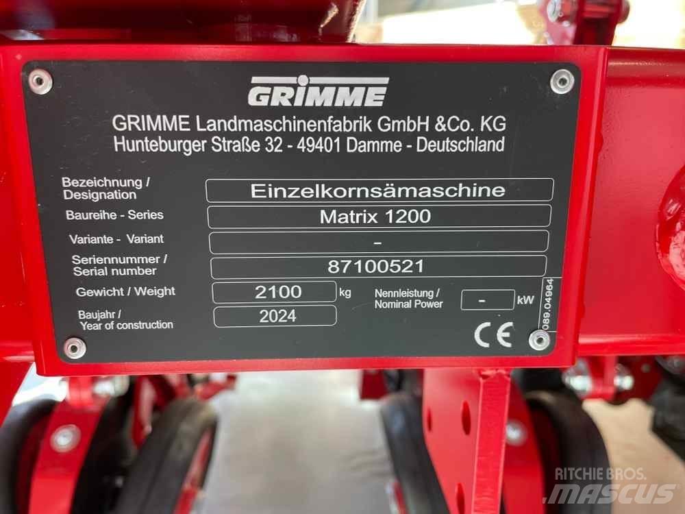 Grimme MATRIX 1200 Utilaje agricole - Altele