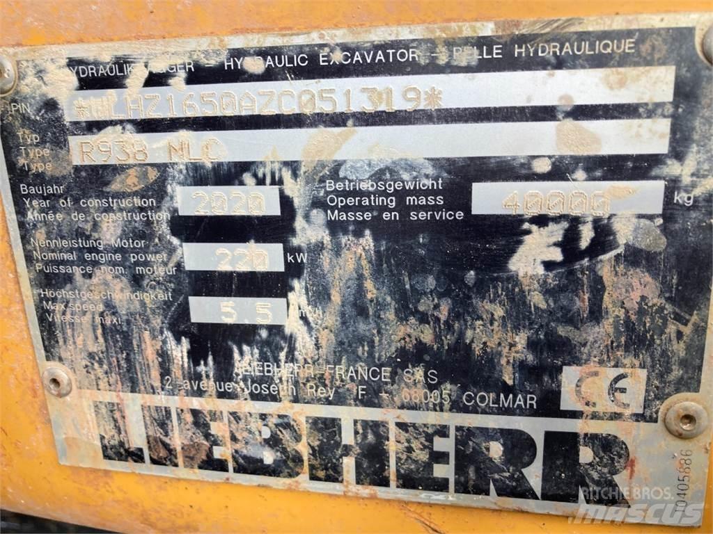 Liebherr R938 Excavatoare pe șenile
