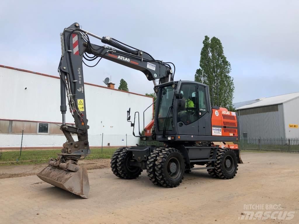 Atlas 150 W Excavatoare cu roti