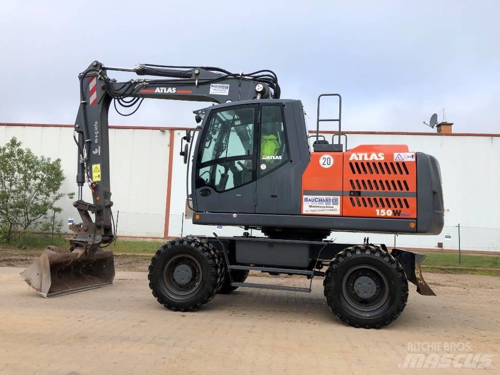 Atlas 150 W Excavatoare cu roti