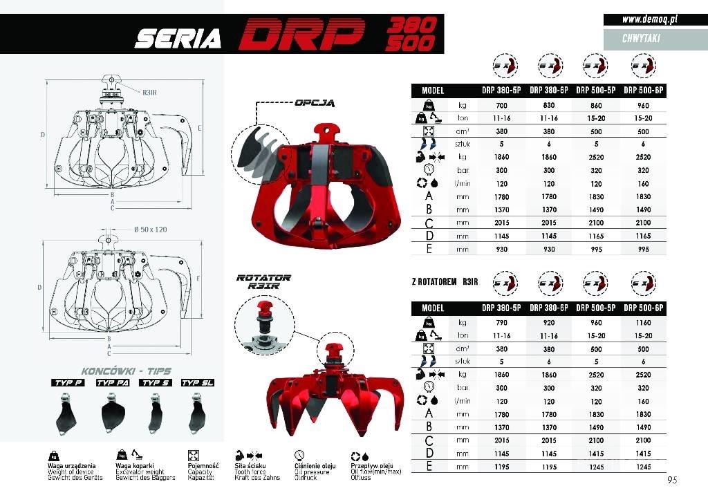  DEMOQ DRP300-5P Taietoare