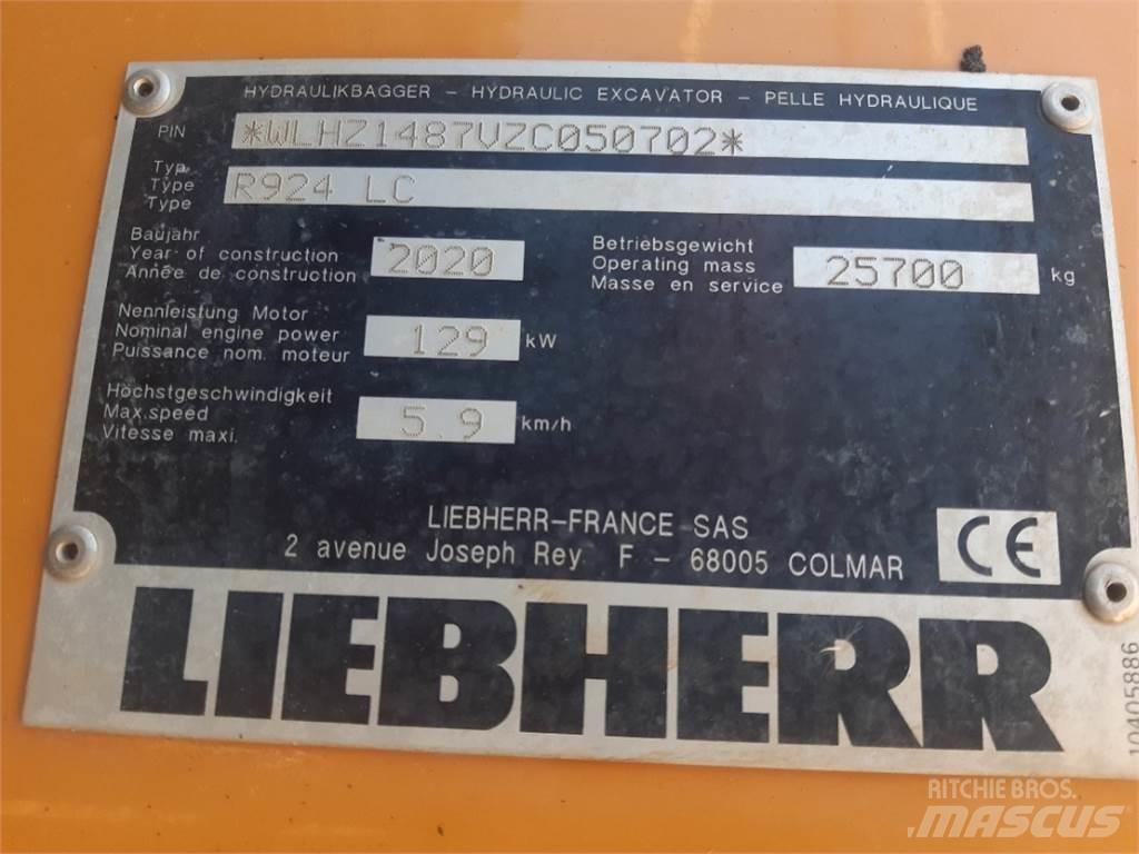 Liebherr R924 Excavatoare pe șenile
