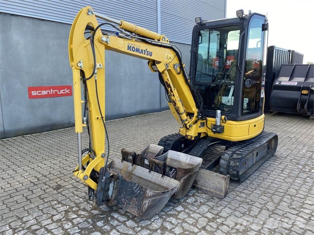Komatsu PC26MR-3 Excavatoare cu roti