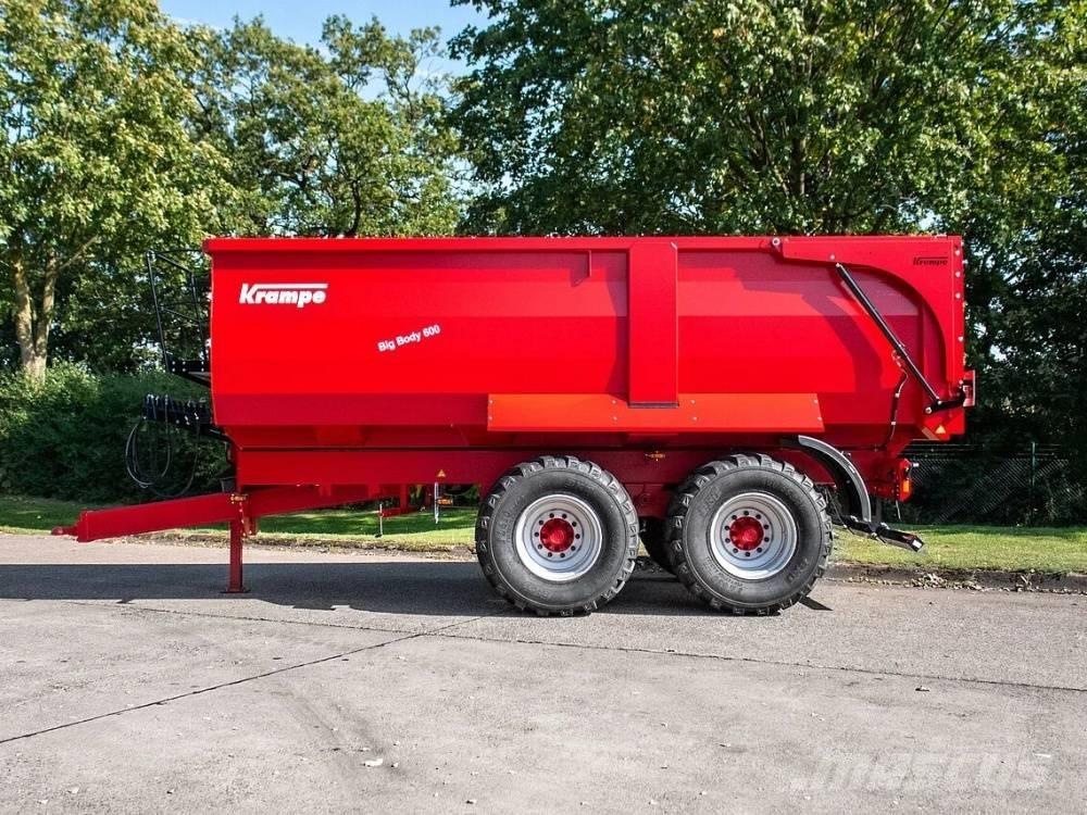 Krampe Big Body 600 Remorci rabatabile