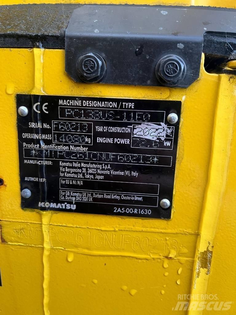 Komatsu PC138US-11 Excavatoare pe șenile
