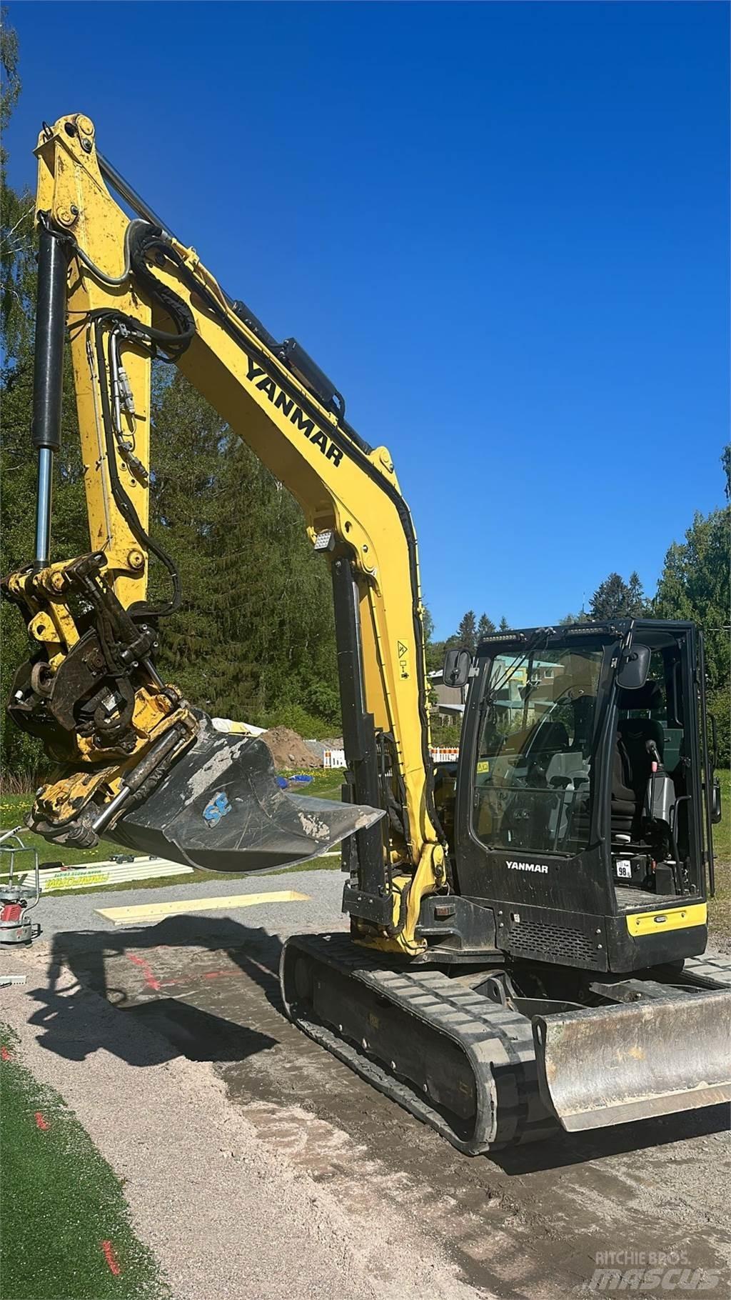 Yanmar Vio 80-1A Excavatoare 7t - 12t