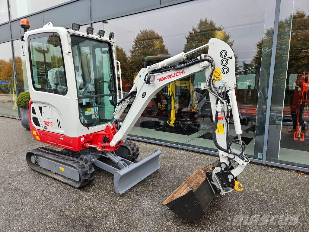 Takeuchi TB 216 Mini excavatoare < 7t