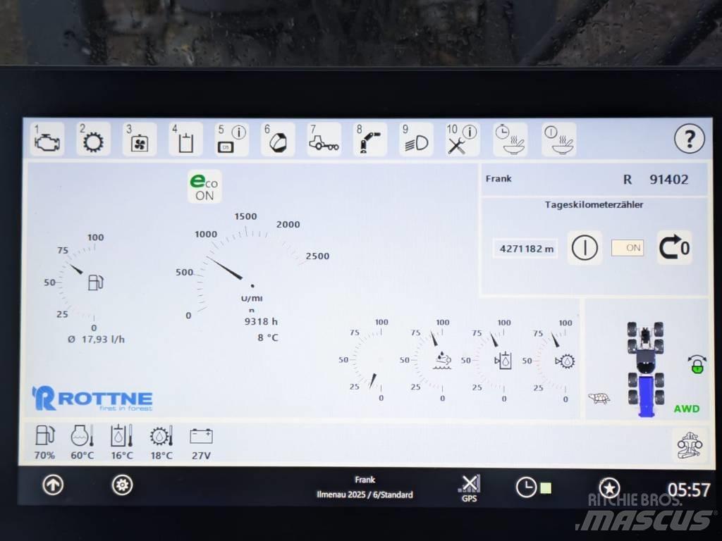 Rottne H21 SP 761 Combine forestiere