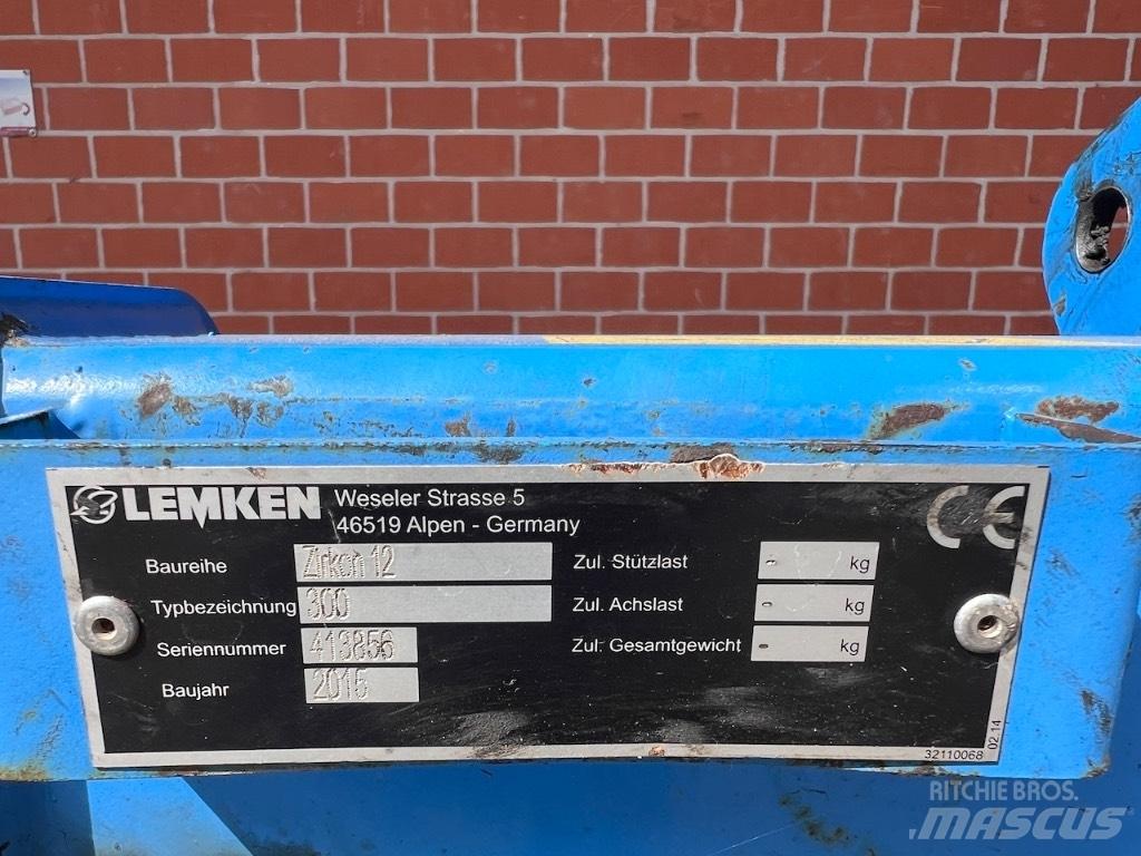 Lemken Zirkon 12/300 Grapa si pluguri rotative