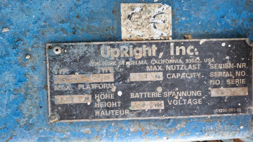 UpRight SL26SL Platforme foarfeca