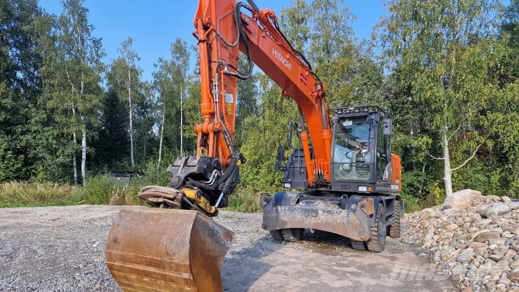 Hitachi ZX 170 W-6 Excavatoare cu roti