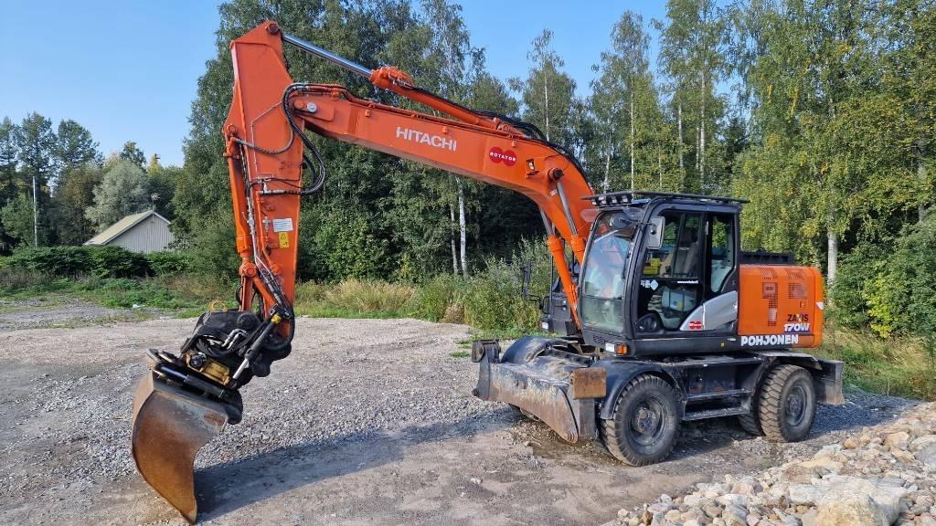 Hitachi ZX 170 W-6 Excavatoare cu roti