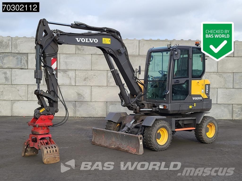 Volvo EW60 E EW60E Excavatoare cu roti
