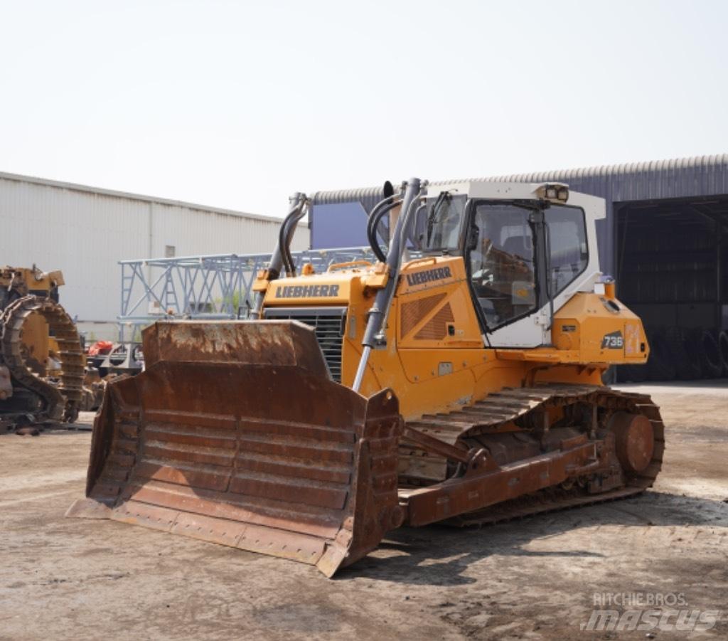 Liebherr PR 736 Buldozere pe senile