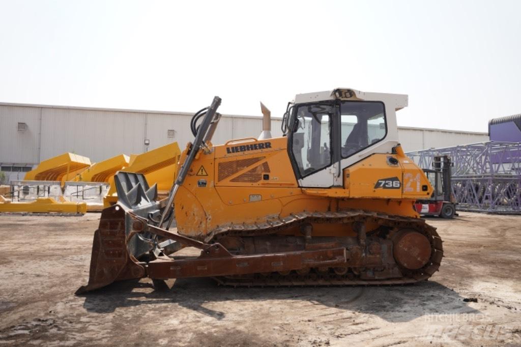 Liebherr PR 736 Buldozere pe senile
