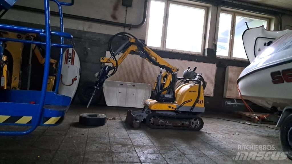 Brokk 40 Mini excavatoare < 7t