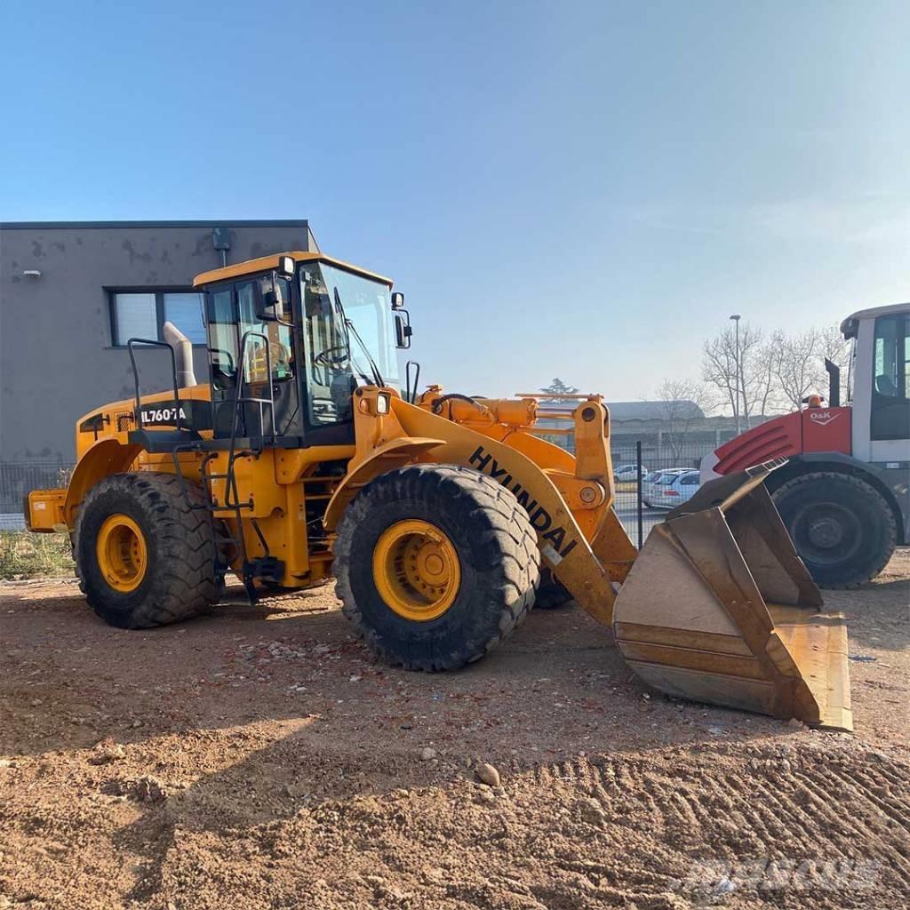 Hyundai HL760-7A Incarcator pe pneuri