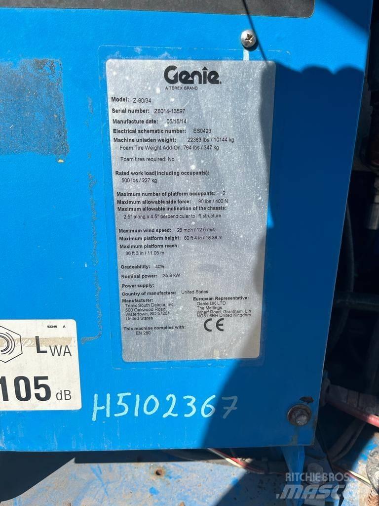 Genie Z 60/34 Nacele cu brat articulat