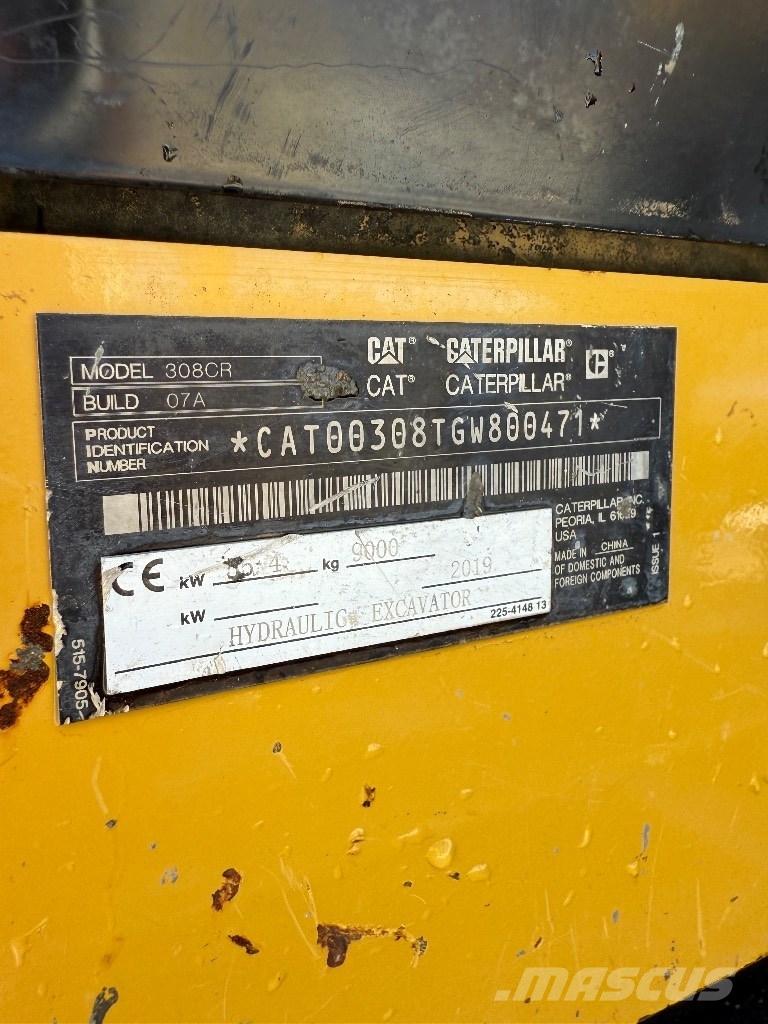 CAT 308 CR Excavatoare 7t - 12t