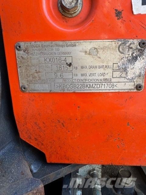 Kubota KX 016-4 Mini excavatoare < 7t