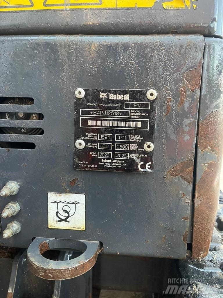 Bobcat E 17 Mini excavatoare < 7t