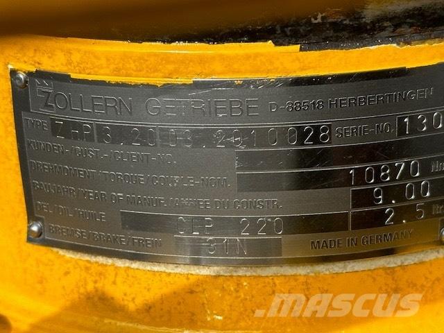  ZOLLERN  ZHP 3.20 Transmisie