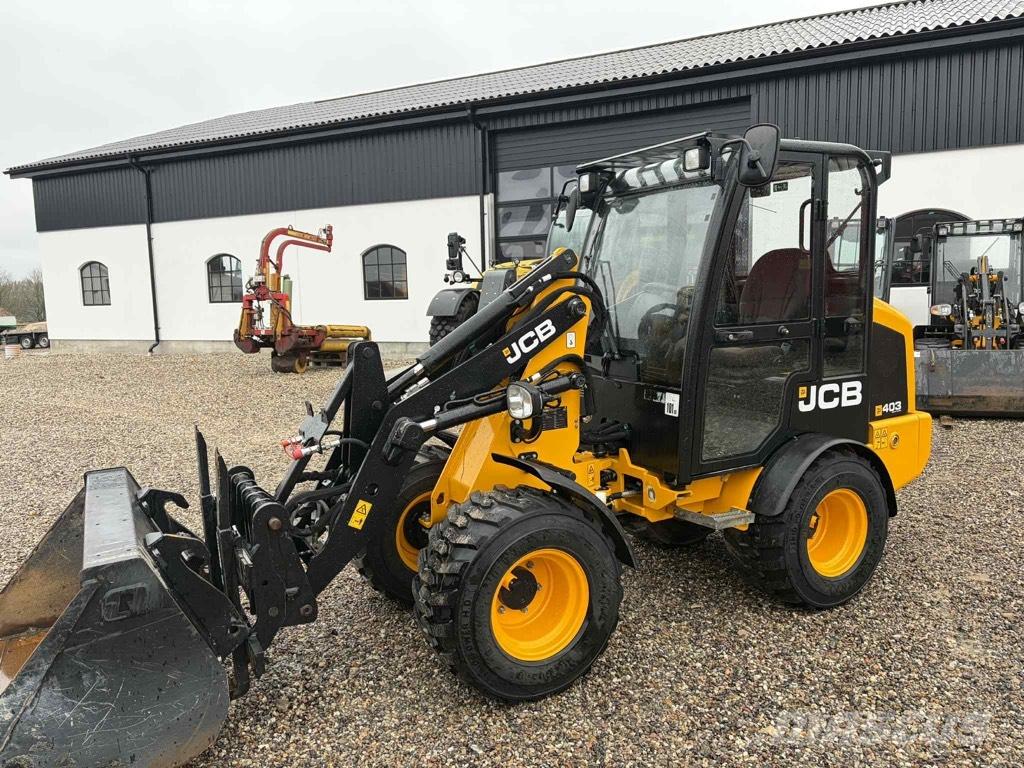 JCB 403 Incarcator pe pneuri