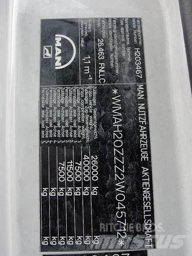 MAN 26.460 6X2 Alte remorci