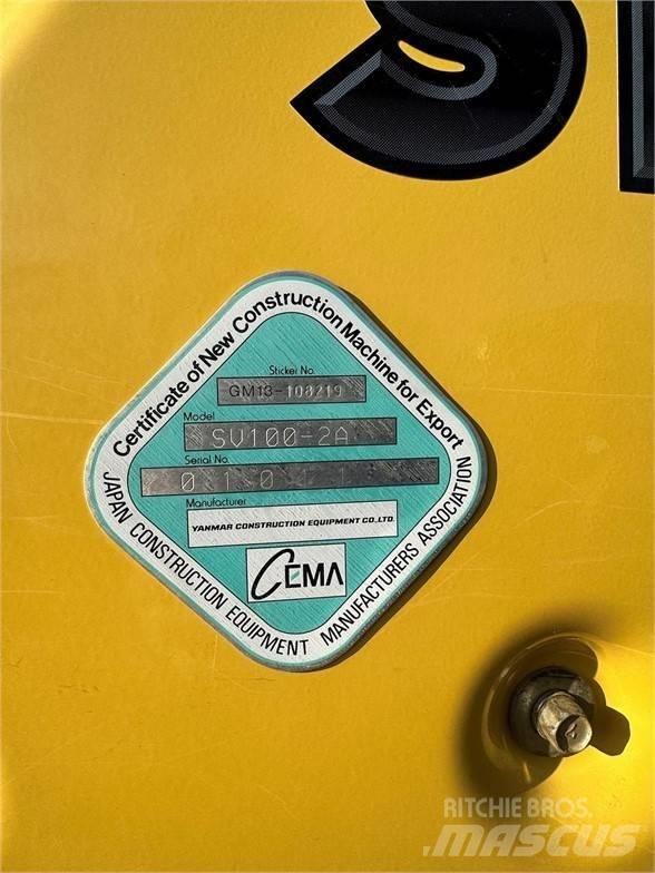 Yanmar SV100 Excavatoare pe șenile

