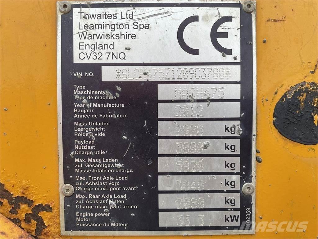 Thwaites 3 ton Minitractor de teren