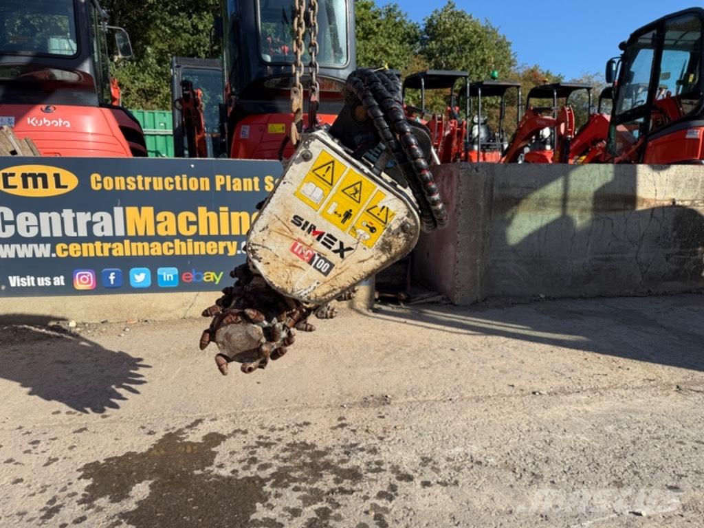 Simex TF100 Excavatoare de santuri