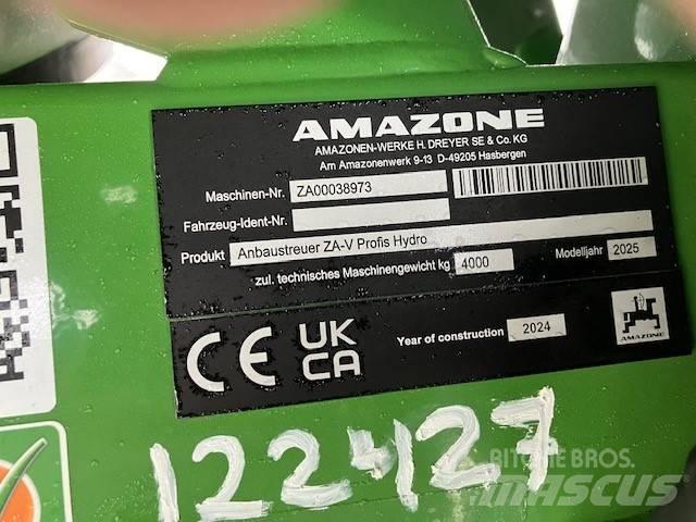 Amazone ZA-V 3200 Împrastierea mineralelor