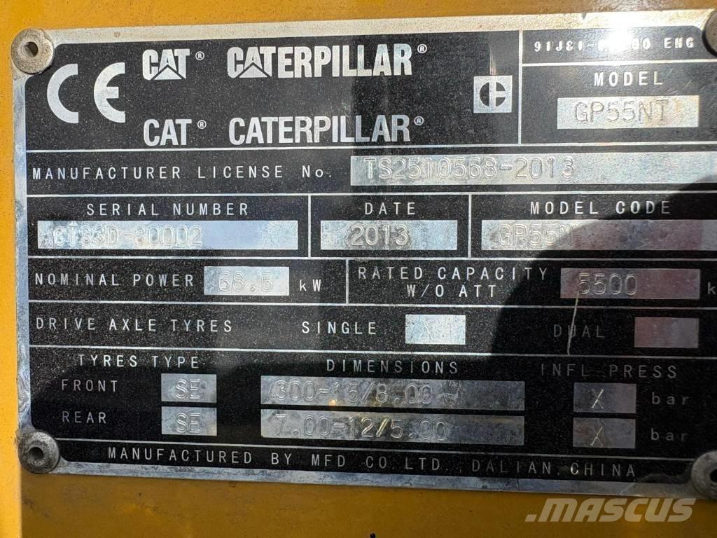 CAT GP55NT Stivuitor GPL