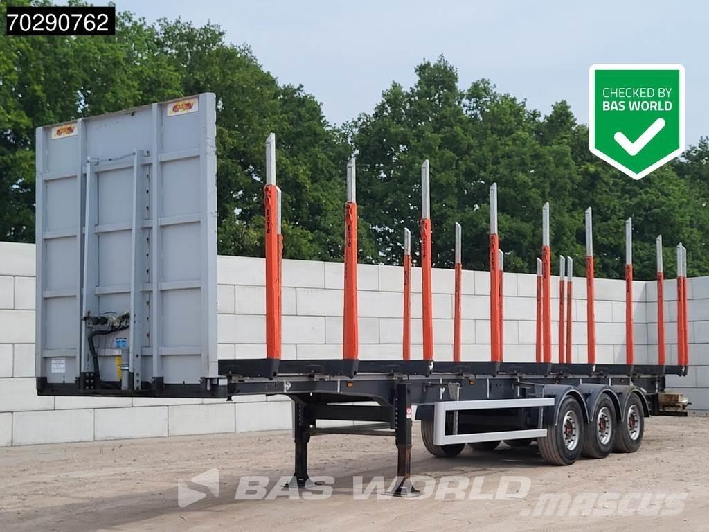 A&D LPRS24 3 axles Semi-remorca pentru cherestea