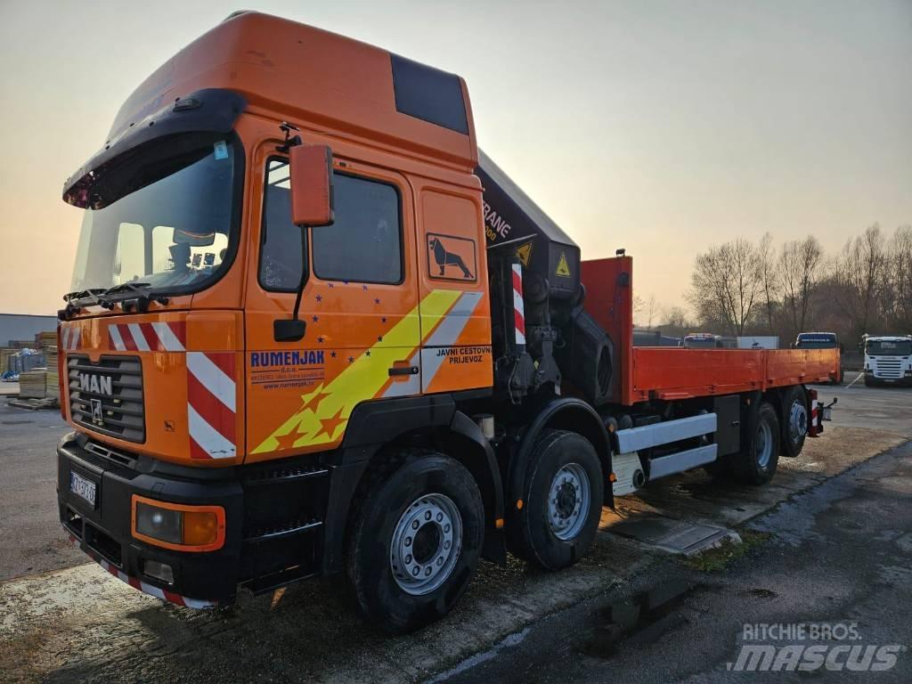 MAN 32.414 Camioane cu macara