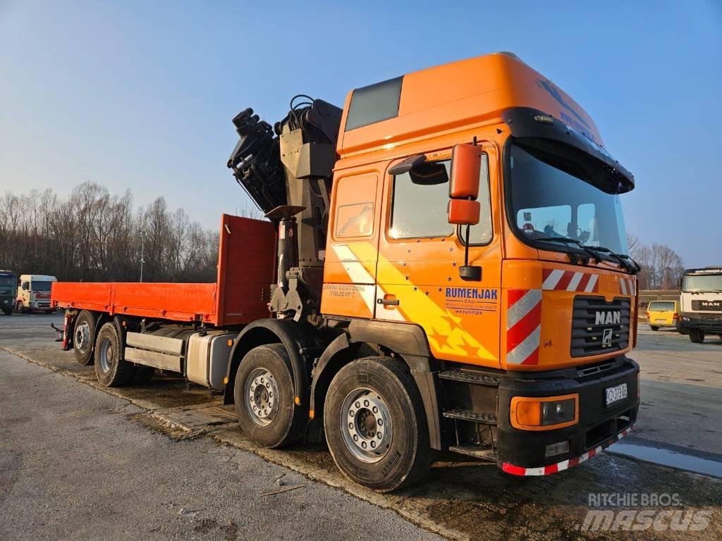 MAN 32.414 Camioane cu macara