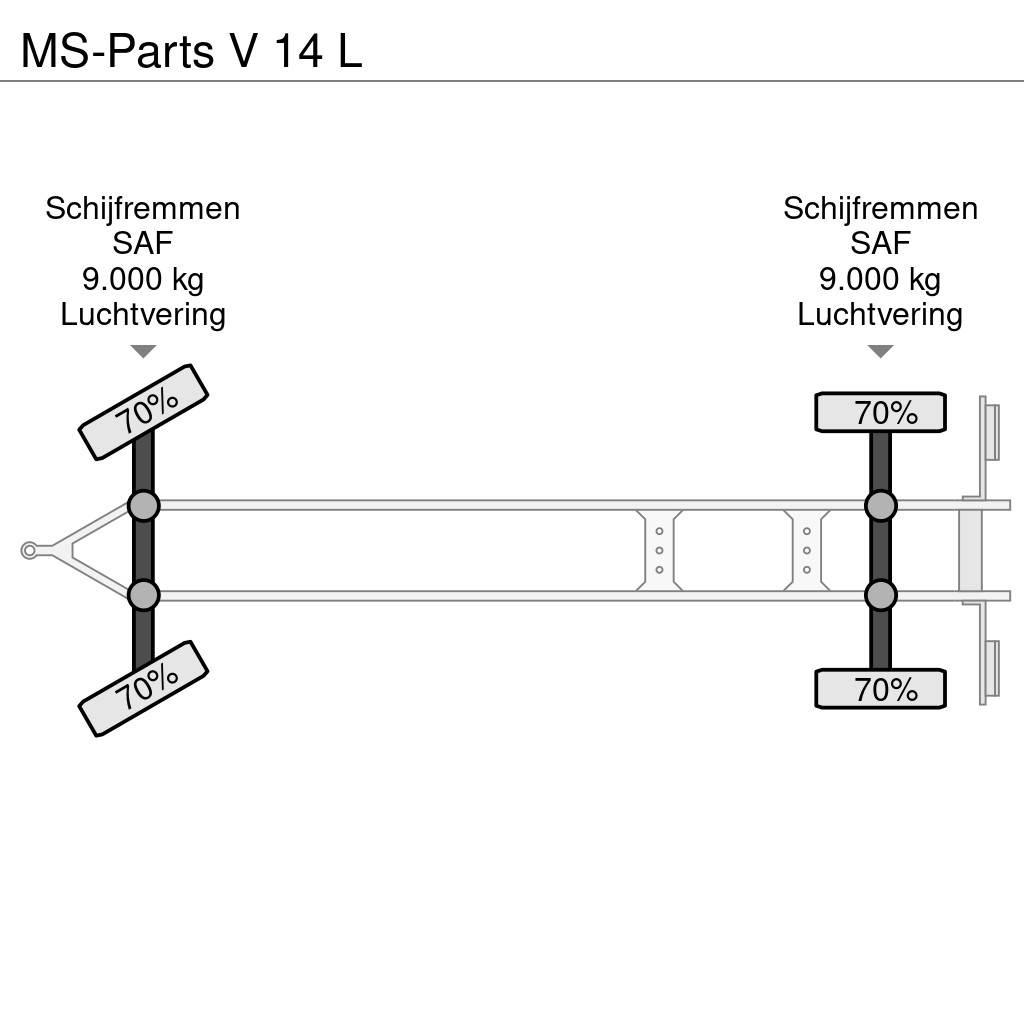  MS-PARTS V 14 L Pick up/Prelata