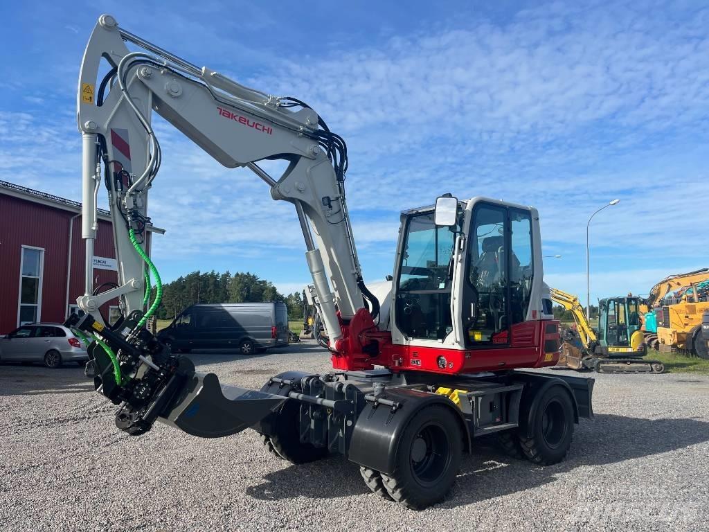 Takeuchi TB 395 W Excavatoare cu roti
