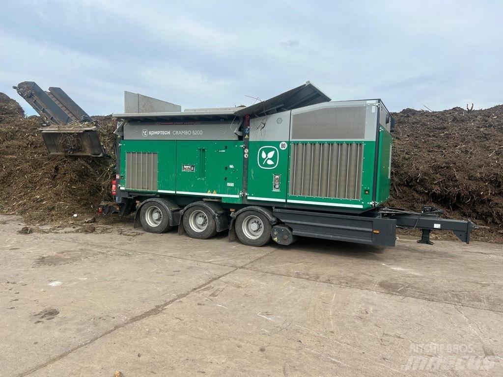 Komptech Crambo 5200 Masina de tocat deseuri