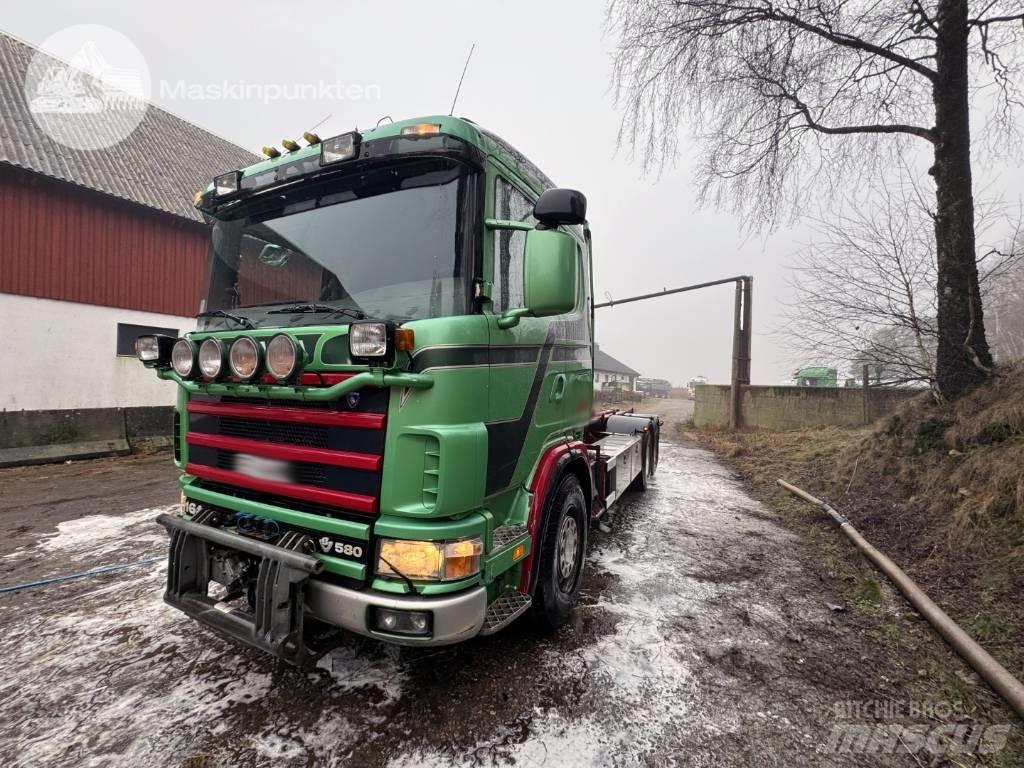 Scania R 164-580 Camion cu carlig de ridicare