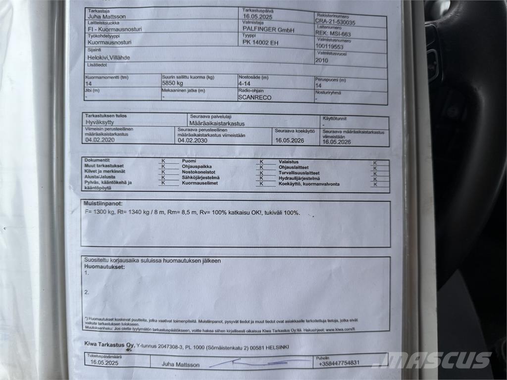 Volvo FH13 6X2 Camioane cu macara