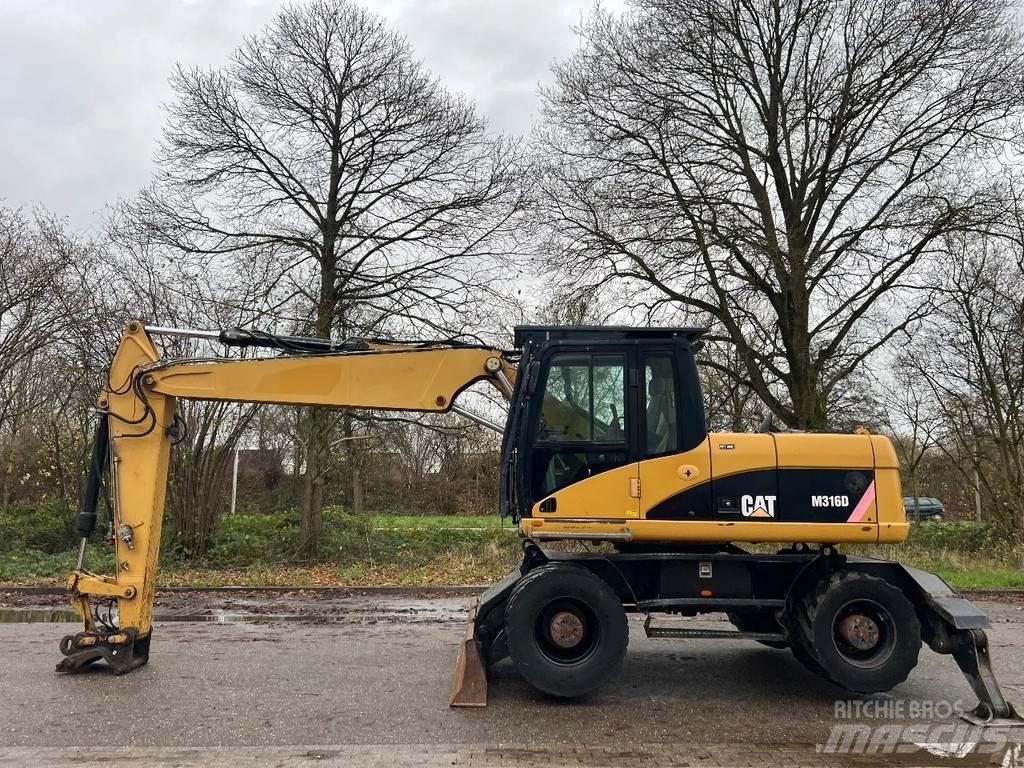 CAT M316D Excavatoare cu roti