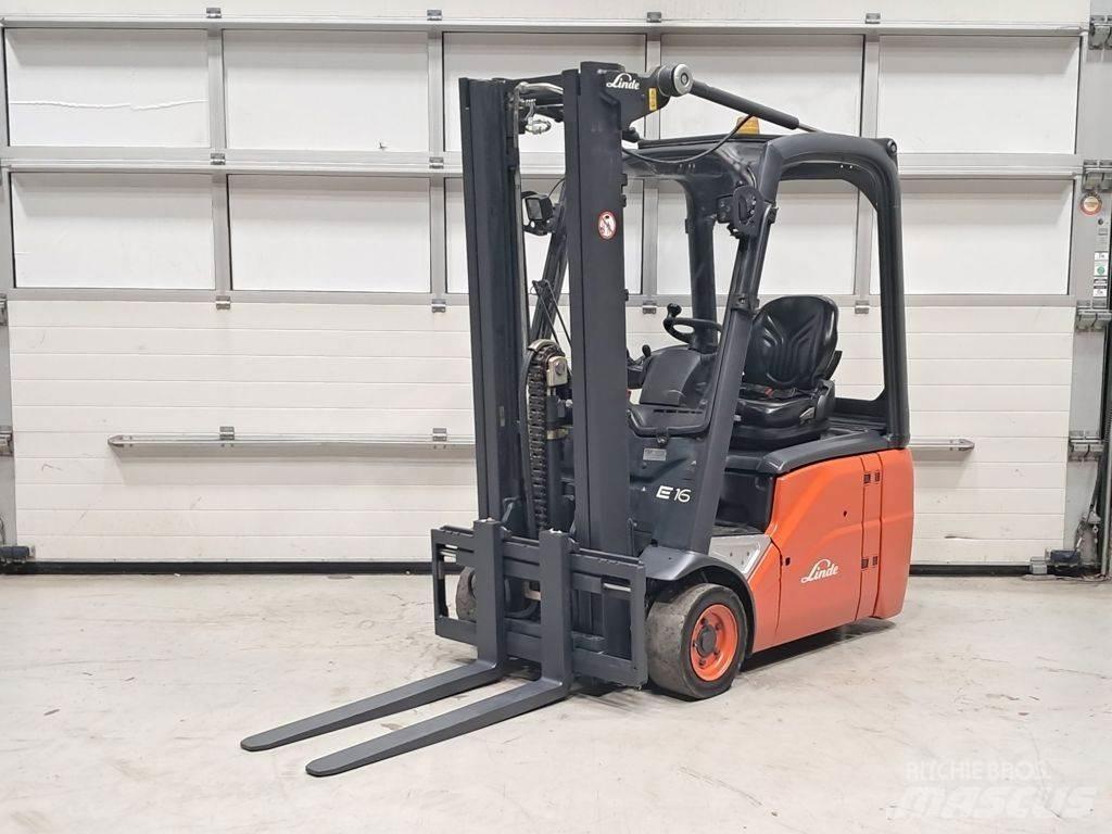 Linde E16C-01 Stivuitor electric