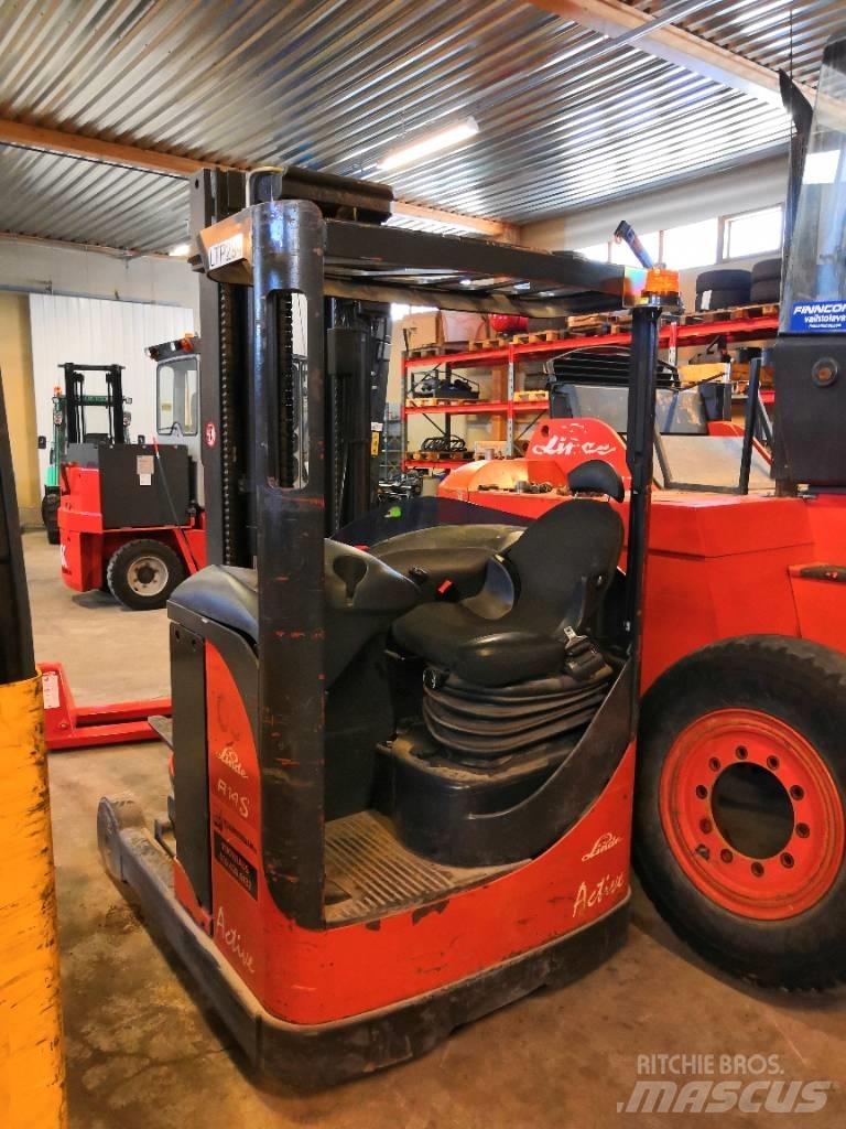 Linde R14AC Stivuitor cu catarg retractabil