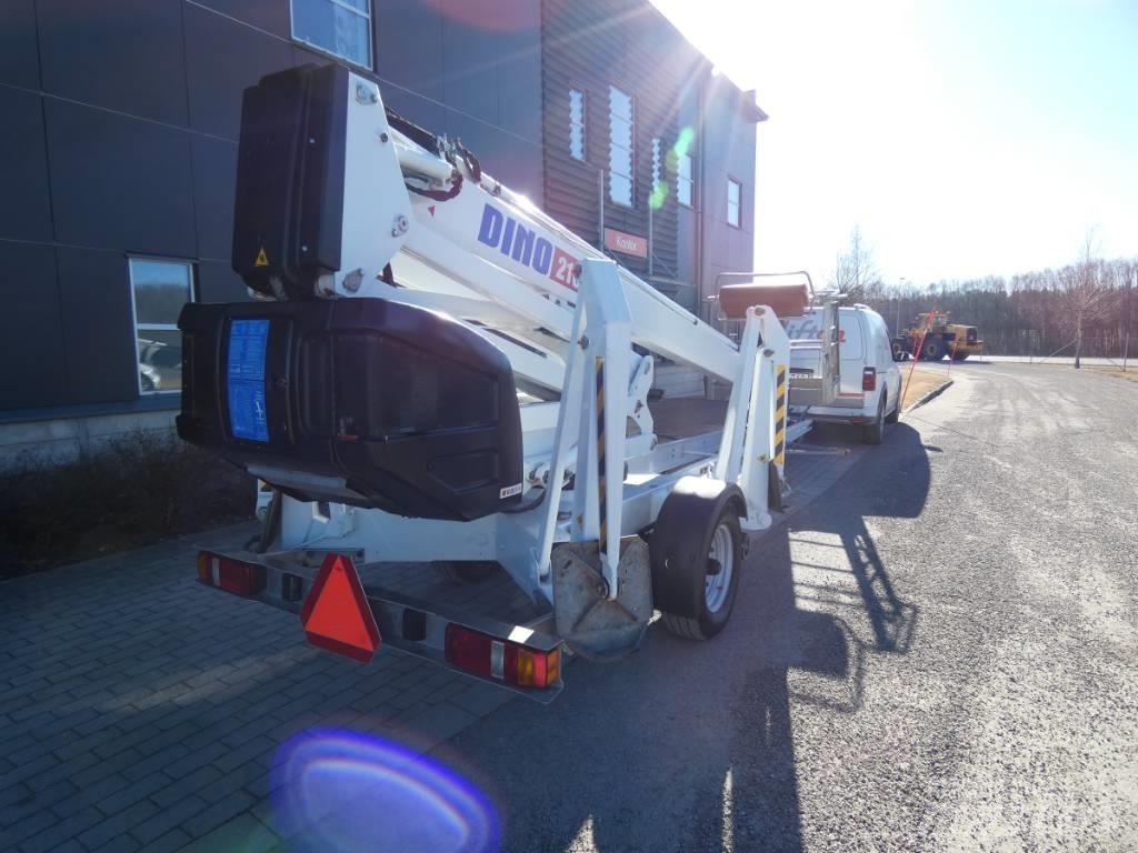 Dino 210 XT Skylift Platforme aeriene montate pe remorca