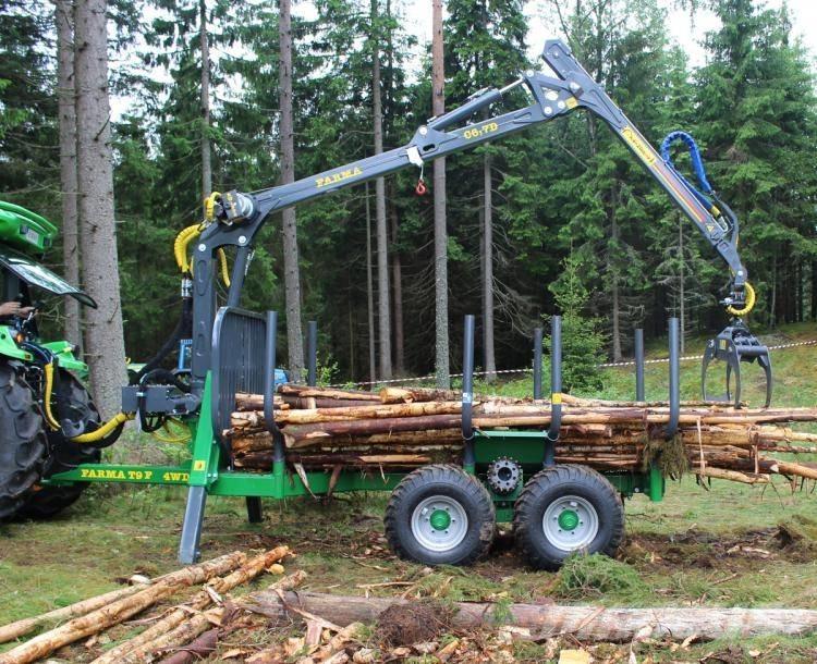 Farma 6,7-10 4WD Remorci forestiere
