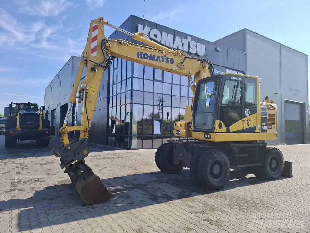 Komatsu PW 148-11 Excavatoare cu roti