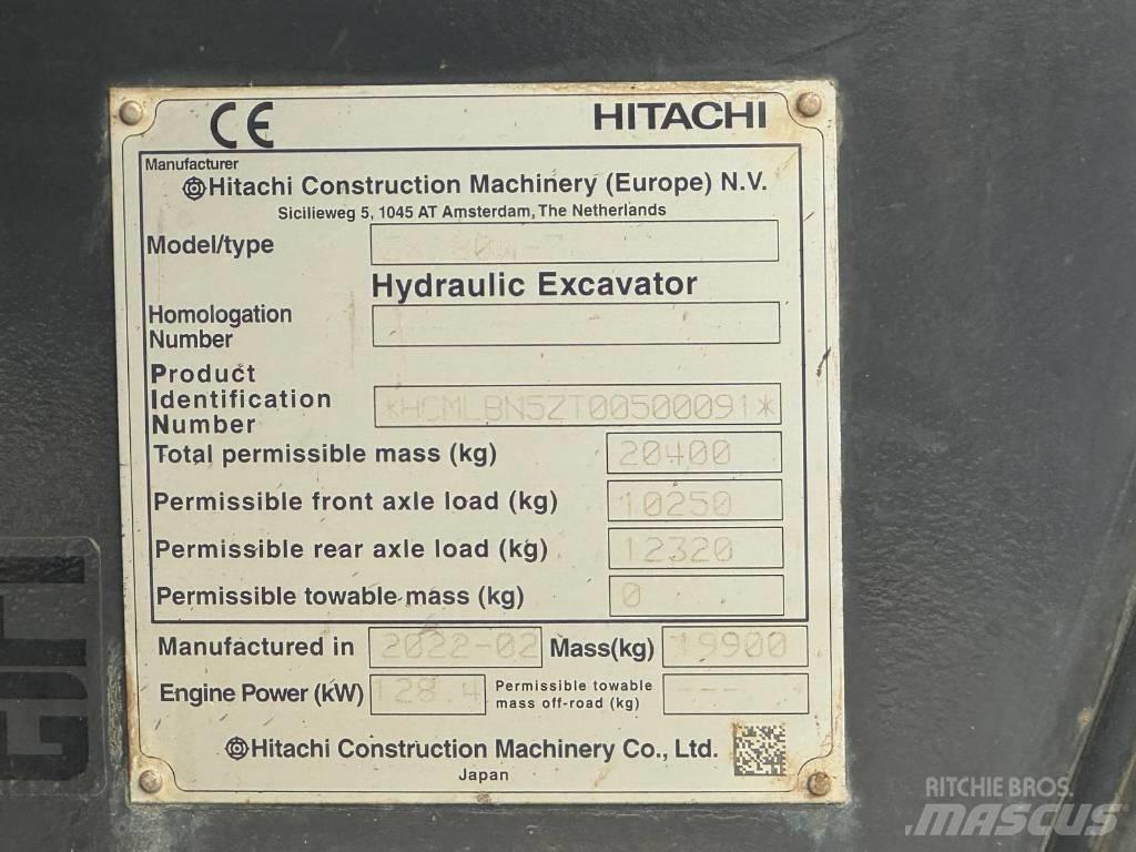 Hitachi ZW 180 Excavatoare cu roti