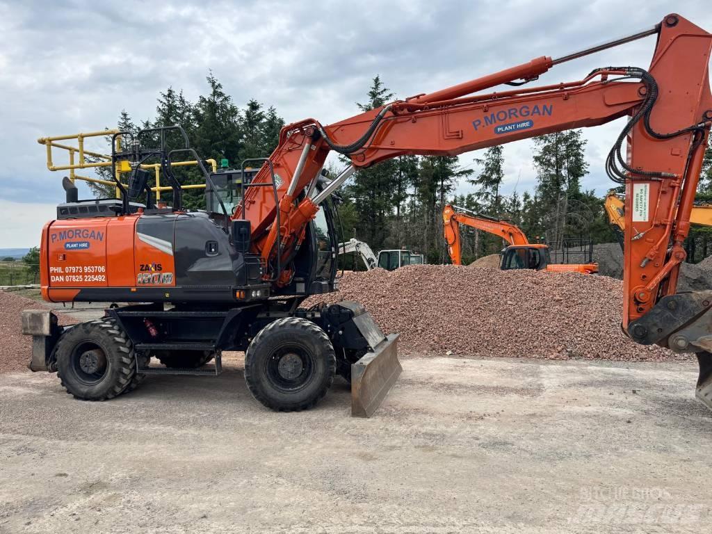 Hitachi ZW 180 Excavatoare cu roti
